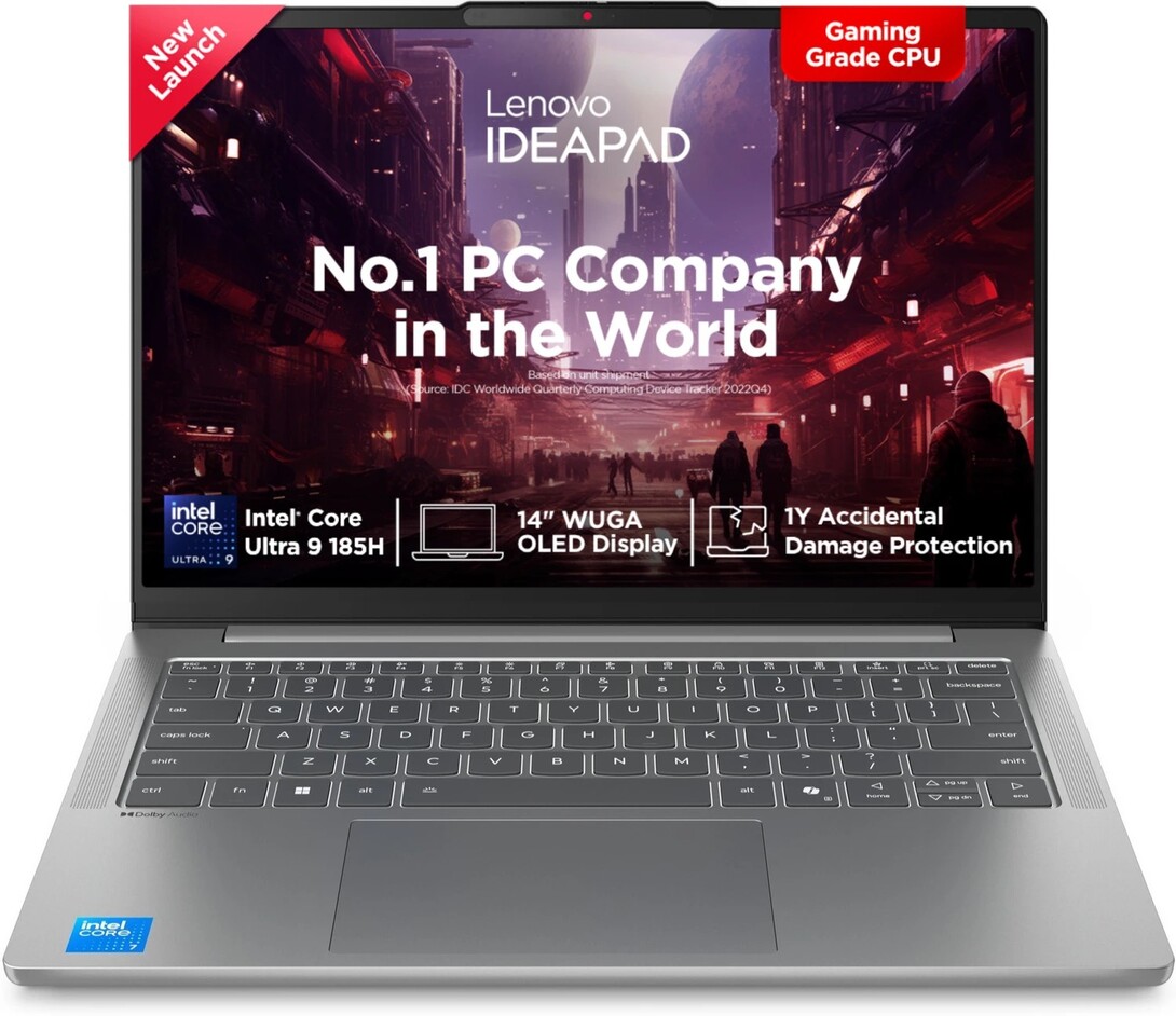 Lenovo IdeaPad Slim 5 OLED Display Intel Core Ultra 9 185H - (16 ...more