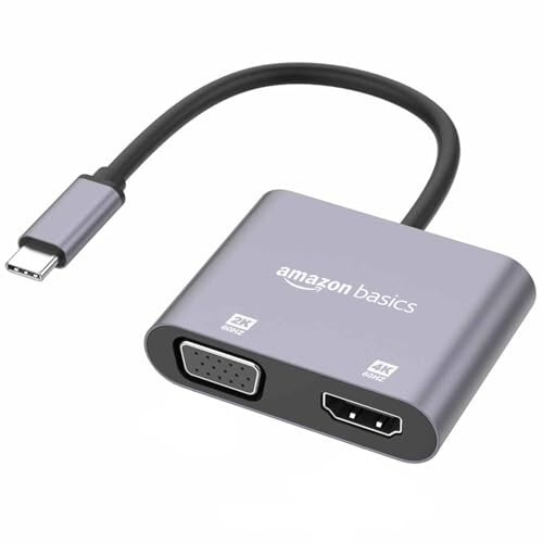 amazon basics 2-in-1 USB C to HDMI and USB A Adapte, USB C Male to USB 3.0 Female Adapter