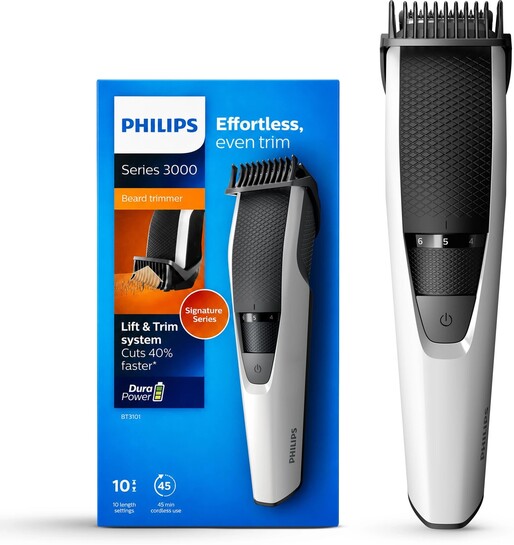 PHILIPS BT3101/15, Lift & Trim Tech, Effortless Even Trim Trimmer