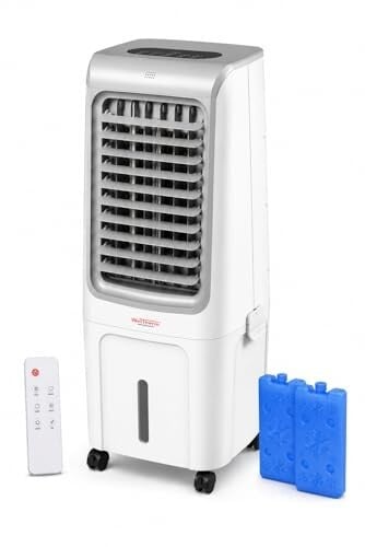 WelTherm 20L Air Cooler with Pure Copper Motor & Remote | Quiet Honeycomb Personal Cooler (WX-Arctic)