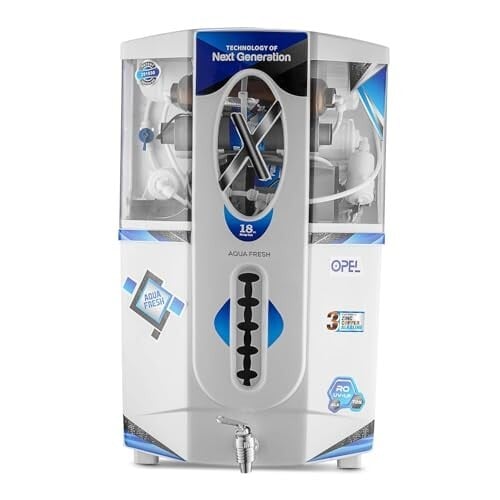 ROYAL AQUAFRESH Opel 18L RO + UV + UF + TDS Water Purifier | Fully Automatic BIS Certified Water Filter