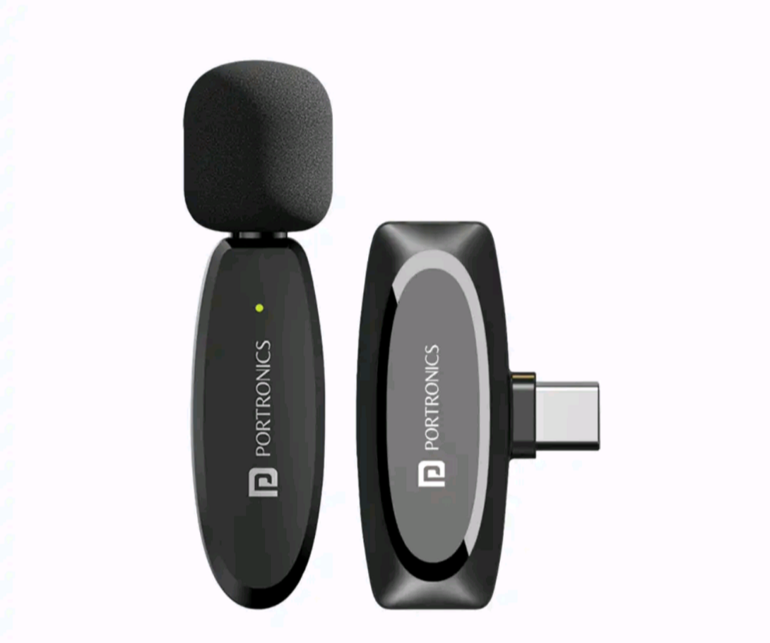 Blinkit - Portronics Dash 7 Type C Wireless Microphone 