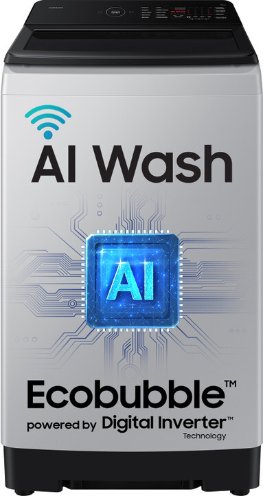 Samsung 8 kg 5 Star, AI Wash, AI Energy Mode, Wi-Fi Fully Automatic Top Load washing machine