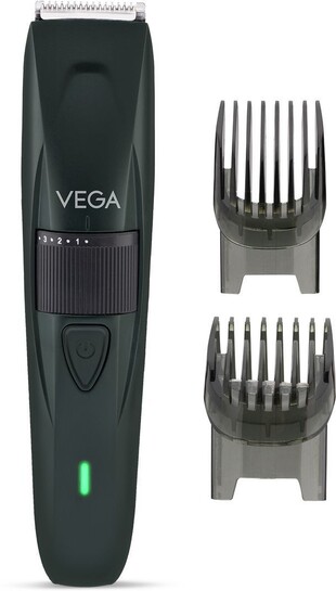 VEGA Turbolite Beard Trimmer Trimmer 90 min  Runtime 40 Length Settings (Green)