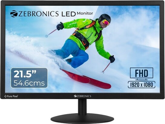 ZEBRONICS EA Series 54.61 cm (22 inch) Full HD LED Backlit IPS Panel Monitor