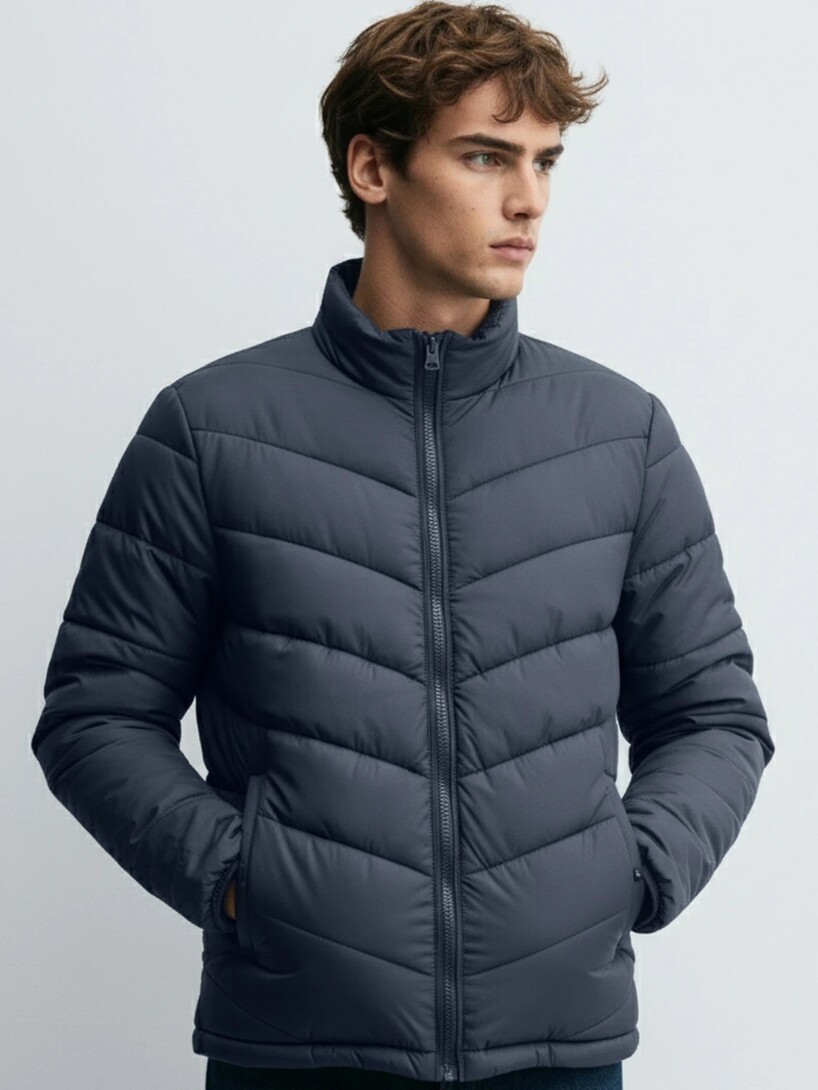 HIGHLANDER Men Solid Puffer Jacket