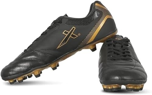 Vector X Men's High-Performance Blaze Series Football Shoes with TPU Sole/PVC Synthetic Leather Upper