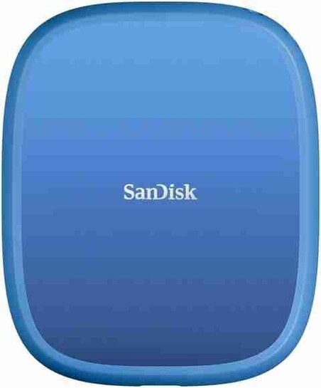 SanDisk Creator Phone SSD 1TB, compatible with MagSafe, up to 1000 MB/s read speeds 1 TB External Solid State Drive (SSD) (Blue)