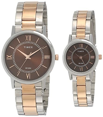 TIMEX Classics Analog Watch for Unisex with Round Dial & Water Resistant Unisex Wrist Watches