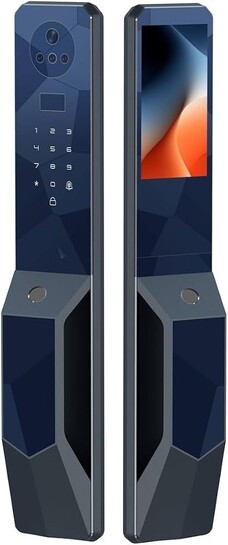 ARTO 3D Face Recognition Smart Door Lock with Push Pull Design, Camera & WiFi – Digital Biometric Lock with Fingerprint, RFID Card, Password, App & Key Perfect for Hotels, Motels, Apartments & Offices