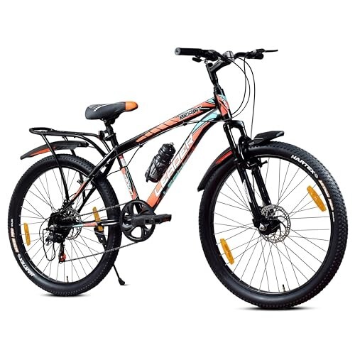 Leader Beast 26T IBC Premium 7 Speed Cycle for Men | Ideal for 10+ Yrs – Matt Black