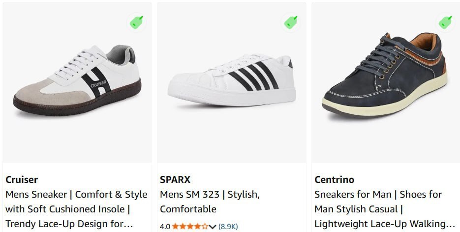 Mens Casual & Comfort Sneakers upto 70% off