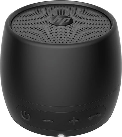 HP 360 Mono Portable Bluetooth Speaker with Built-in Microphone Ip54 Dust and Water Resistance (2D799AA)