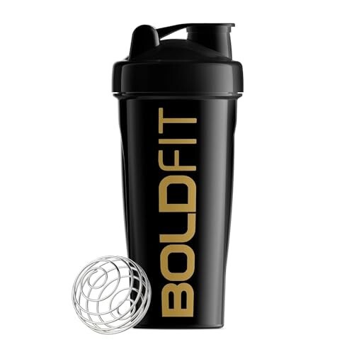 Boldfit Gym Bottle Bottles For Protein Shake 100% Leakproof Guarantee Protein Shaker Sipper Bottle, Ideal For Protein, Pre Workout And BCAAs Gym Bottle for Men & Women