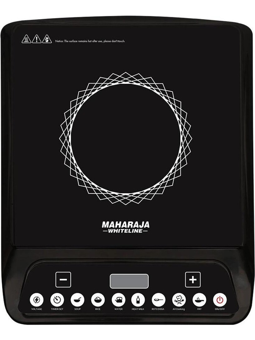 MAHARAJA WHITELINE 1300 W Induction Cooktop Touch Panel (Black, I...more