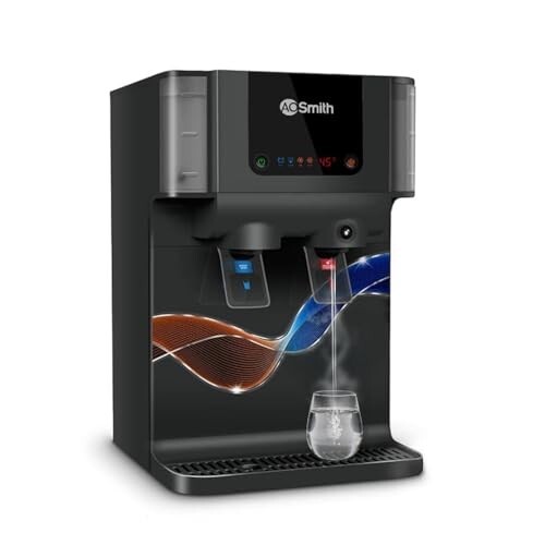 AO Smith Z9 Pro Black RO Water Purifier For Home | Ambient & Instant Hot | 10L Storage