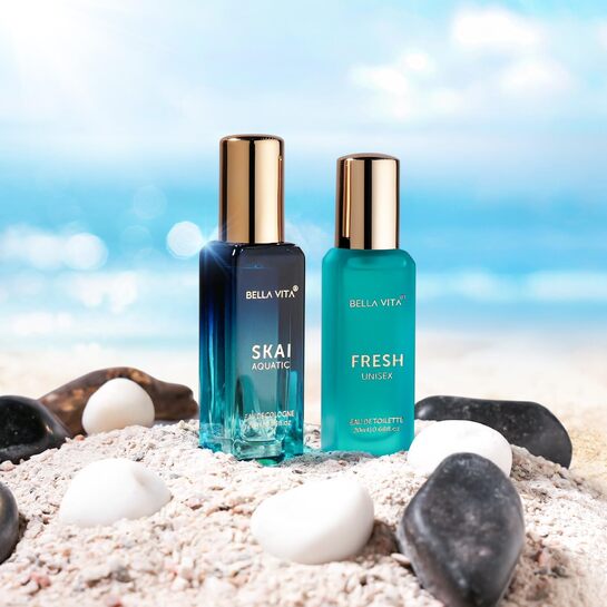 Bellavita 20 ml Skai Aquatic EDC and 20 ml Fresh EDT [SNS order, payment by Amazon ICICI credit card from a Prime account]