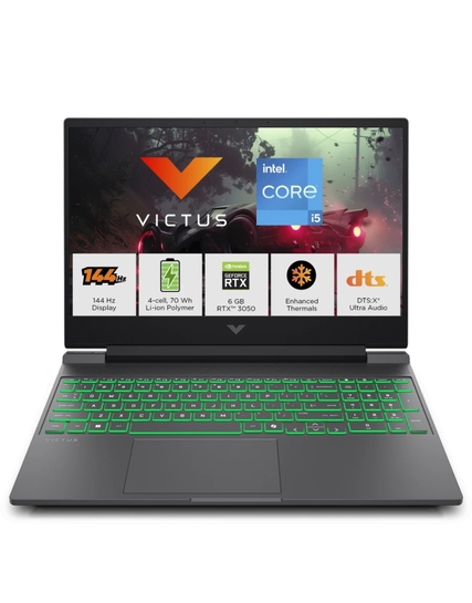 HP Victus Intel Core i5 13th Gen 13420 Η (16 GB/512 GB SSD/Windows 11 Home/6 GB Graphics/NVIDIA GeForce RTX 3050) 15-fa2196tx/15
