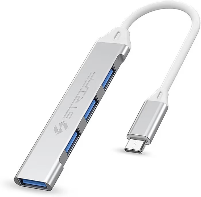 STRIFF 4-in-1 USB Hub Type C Multiport Adapter
