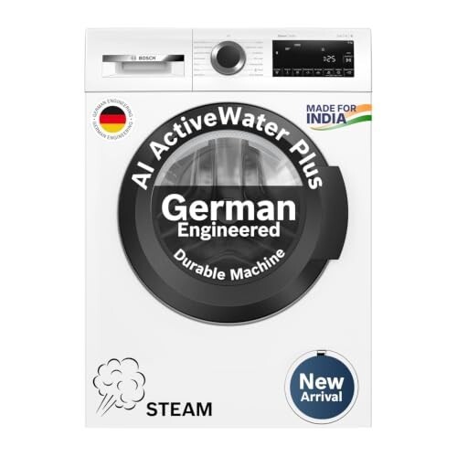 Bosch 9 kg 5 Star Front Load Fully-Automatic Washing Machine