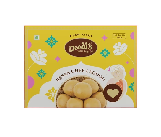 Daadi's Besan Laddoo Pure Ghee on Instamart: (location specific)