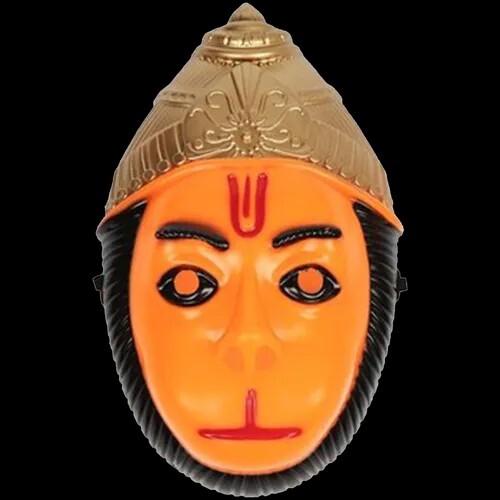 TOYBHARAT Hanumanji Plastic Face Mask