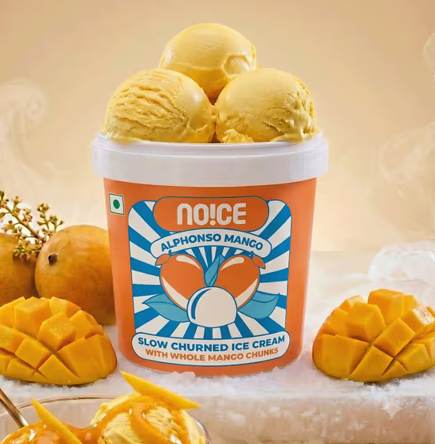 Instamart : NOICE Alphonso Mango Slow Churned Ice Cream 350 ml