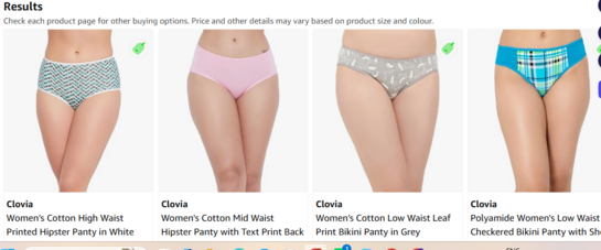Clovia Women Panty at Flat ₹99