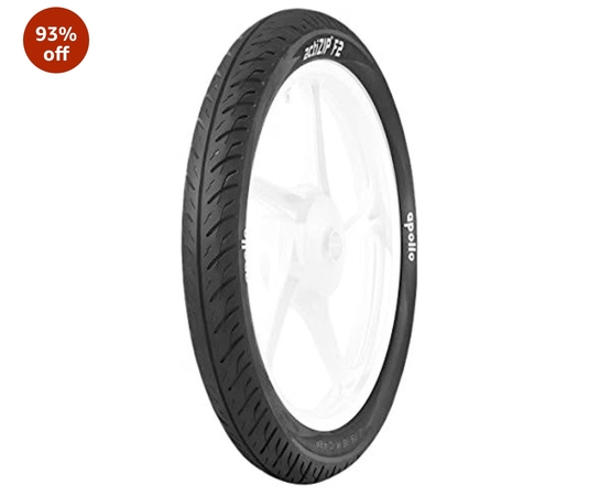 Apollo tyres Actizip F2 2.75-18 Tube Type Bike Tyre,Front, 2.75 