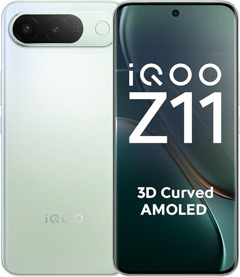 iQOO Z11 5G (Aurora Green, 8GB RAM, 128GB Storage) | India's 1st MediaTek Dimensity 7500 Turbo Processor*
