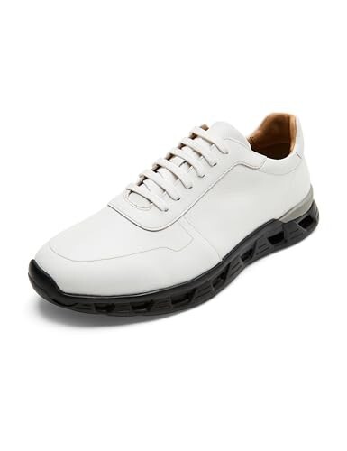 Symbol Premium Mens Smart Casual Extralight Leather Sneakers (Extralight Sole)