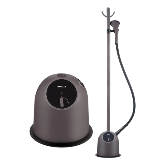 HAVELLS 1600 Watts 1300ml Standing Garment Steamer (6 Modes, 3 Steam Settings, GHGGSDGU160 Fyber, Purple)