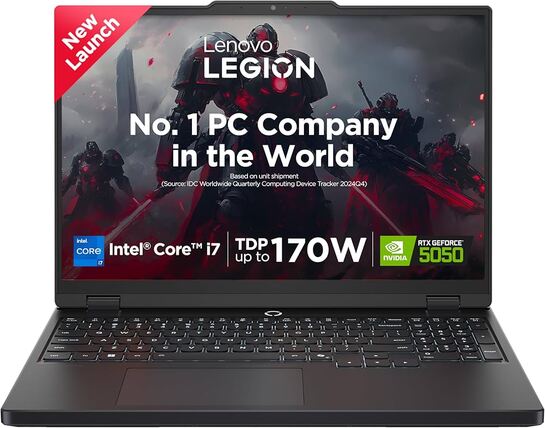 Lenovo Legion 5 2025 Intel Core i7-13650HX | NVIDIA RTX 5050 8GB with 2 Year Onsite Warranty + 2 Year ADP + 2 Year Legion Ultimate Support