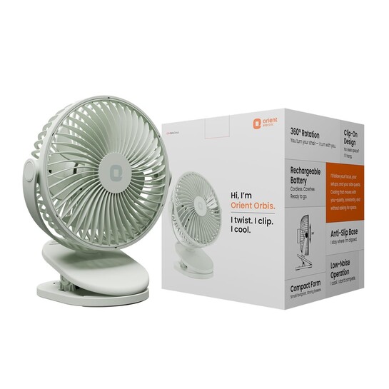 Orient Electric Orbis Rechargeable Personal Fan