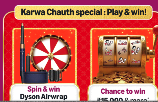 Amazon Karva chauth special: play and win
