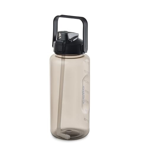 CELLO Gym Pro Large Inner Straw Sipper Water Bottle For Daily Use 2080 ml, Black | [30% Coupon]