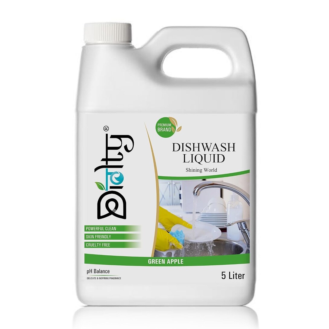 Diolty Dishwash Gel 5L Green Apple