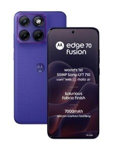 MOTOROLA Edge 70 Fusion Snapdragon (Pantone ORIENT BLUE, 256 GB) 