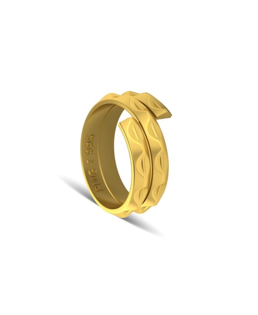 P.N.G 1gm 24kt (995) Vedhani Gold Ring
