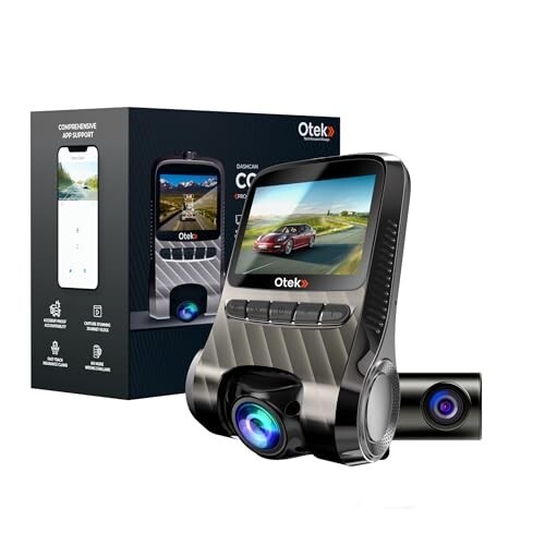 [Apply 30% Coupon] OTEK Copilot 2K Dashcam with WiFi & GPS