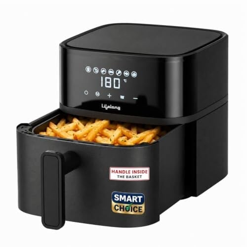 Lifelong Smartchoice 4.2L Digital Air Fryer |7 Preset Menus | 1200W