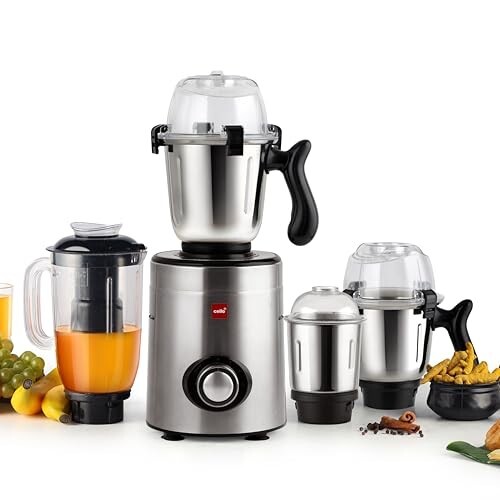 [HDFC CC] CELLO Steelox Pro 1000W Mixer Grinder | 4 Jars
