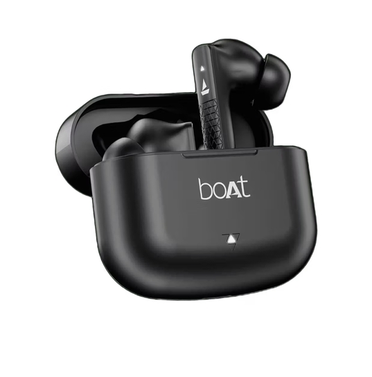 Instamart: boAt Airdopes 91 TWS Earbuds W/ mic, 45H Playback, ENx, IWP Tech, IPX4, v5.3(Active Black) 