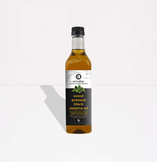 CRED - Anveshan Cold-Pressed Black Sesame Oil 1L 