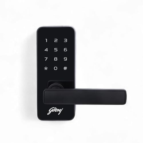 Godrej Smart Lock I Digital Lock for Main and Internal Wooden Door I 2 in 1 Access I  I 3 Years Warranty |