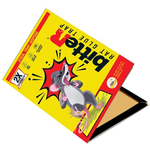 Bitter Sticky Glue Pad for Rats/Insects (Pack of 2)