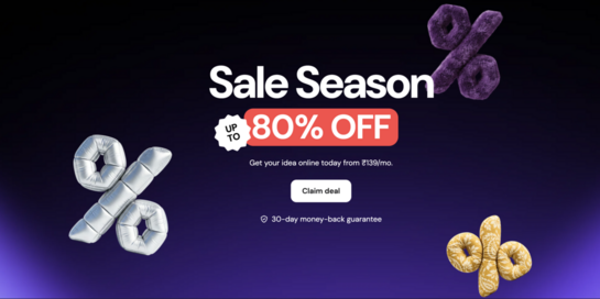 Biggest Deal of the Year | Upto 80% Off | 30-day Money-back gaurantee