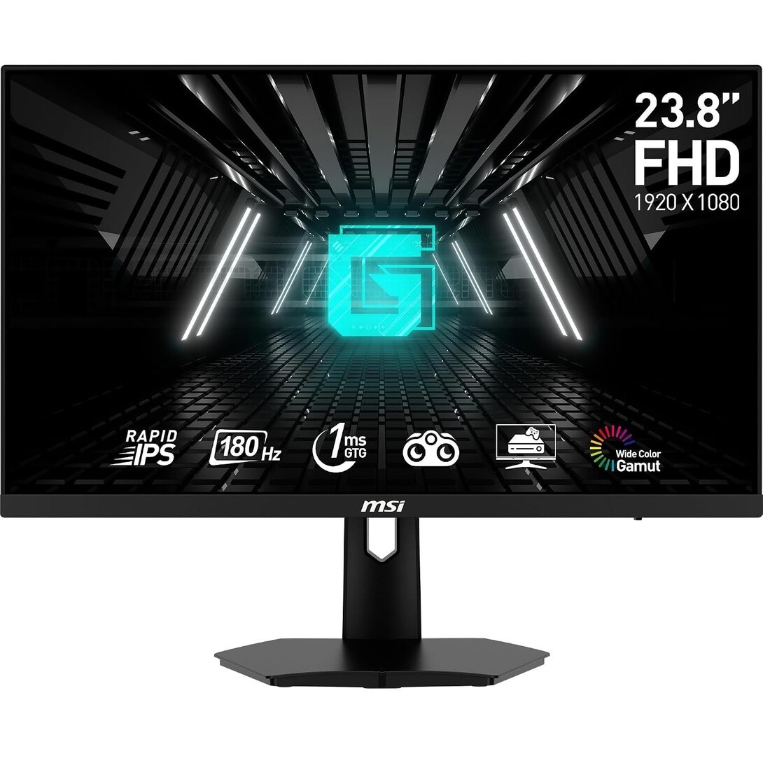 MSI G244F E2 24 Inch FHD Gaming Monitor - 1920 x 1080 Rapid IPS Panel