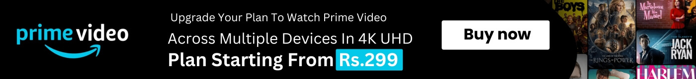 Amazon Prime Video Banner