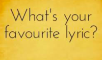 Day 39 Contest - Share Favourite Song Lyrics
